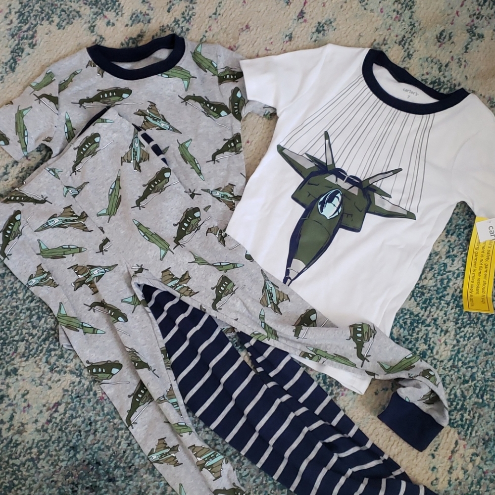 4 piece pj set, size 7. Brand new with tags!
